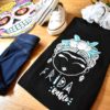 camiseta Frida Negra - Imagen 7