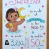Lienzo de nacimiento personalizado - Imagen 4