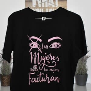 Camiseta mujeres negra