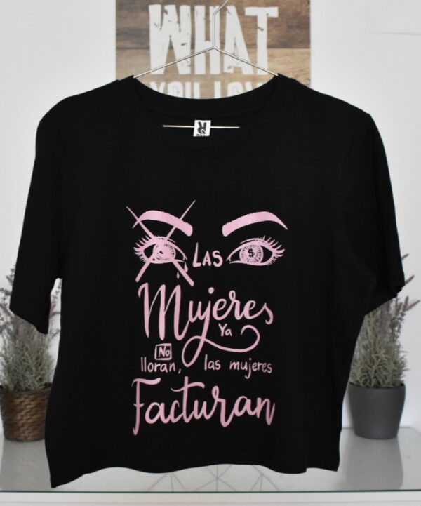 Camiseta mujeres negra